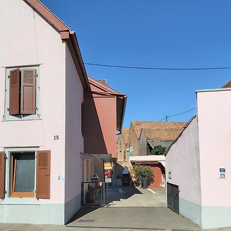 Location-Meuble Leilighet Issenheim Eksteriør bilde